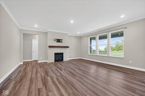 Living room at 20237 Willenhall Court, Westfield, IN