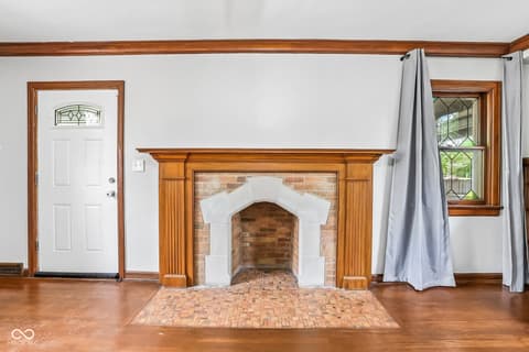 Fireplace — 20 E Pleasant Run Parkway North Drive, Indianapolis, IN