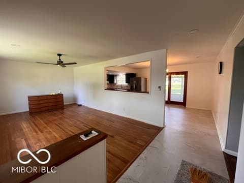 Living room at 132 W Brunswick Avenue, Indianapolis, IN