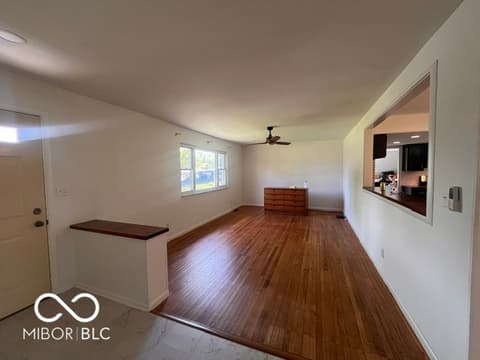 Living room at 132 W Brunswick Avenue, Indianapolis, IN