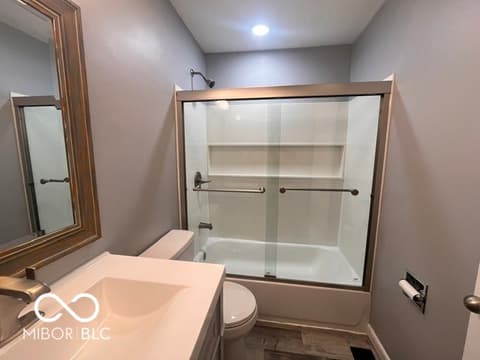 Bathroom at 132 W Brunswick Avenue, Indianapolis, IN