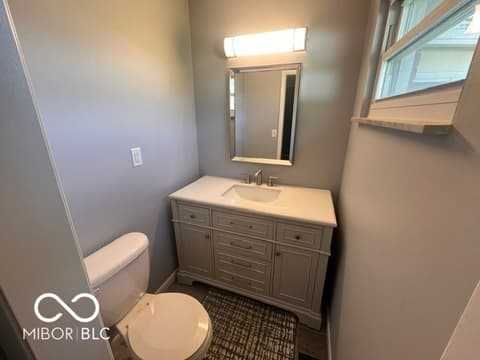 Bathroom at 132 W Brunswick Avenue, Indianapolis, IN