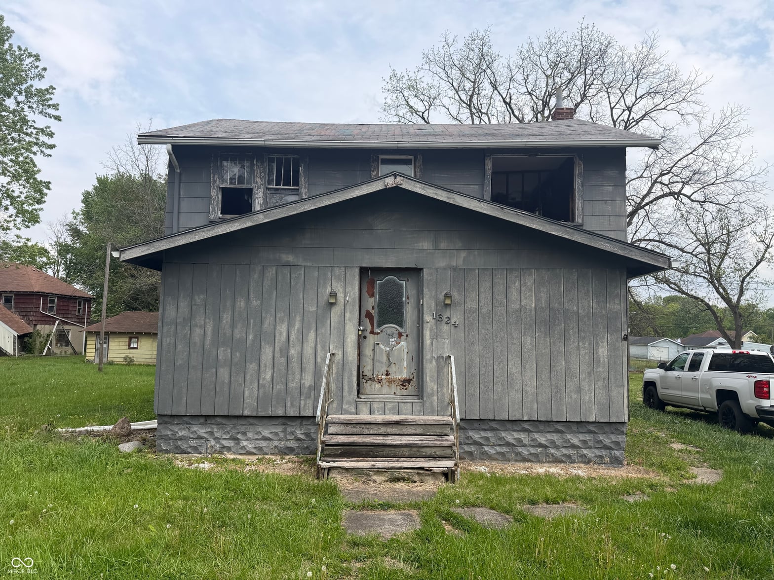Front exterior at 1324 Indiana Avenue, Anderson, IN