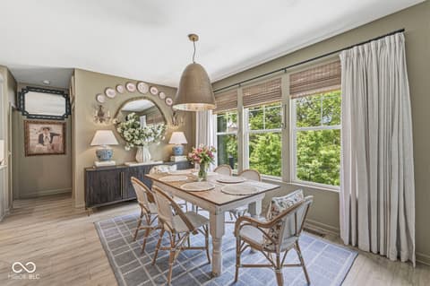 Dining room at 10206 Galileo Drive, Fishers, IN