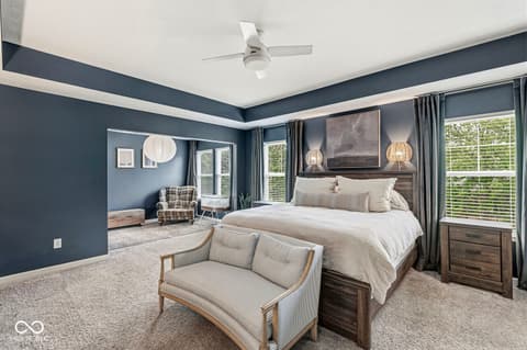 Bedroom at 10206 Galileo Drive, Fishers, IN