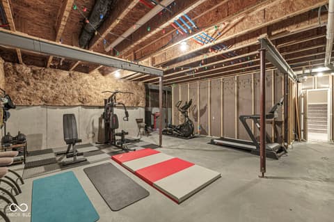 Basement at 10206 Galileo Drive, Fishers, IN