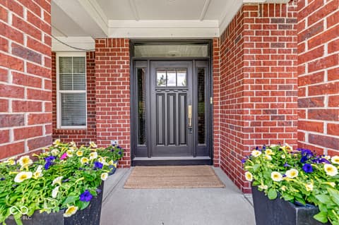Front exterior at 10206 Galileo Drive, Fishers, IN