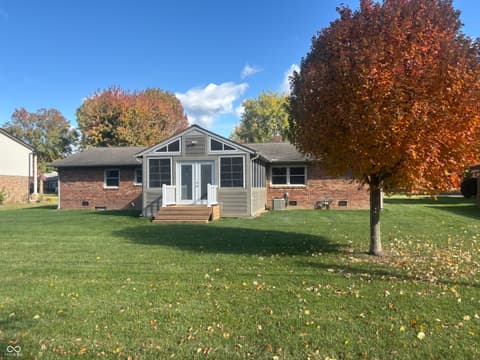 Yard at 768 Leisure Lane, Greenwood, IN