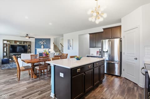 Kitchen at 14680 Hinton Drive, Fishers, IN