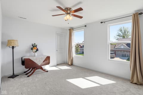 Primary bedroom at 14680 Hinton Drive, Fishers, IN