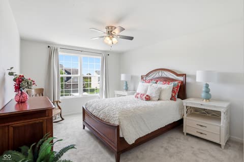 Primary bedroom at 14680 Hinton Drive, Fishers, IN