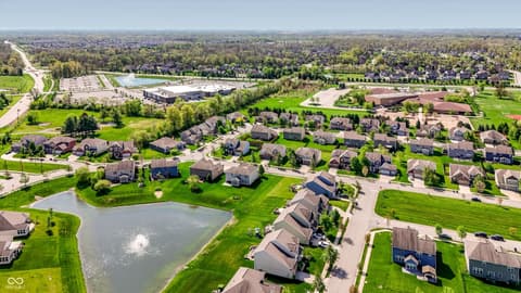 Aerial view at 14680 Hinton Drive, Fishers, IN