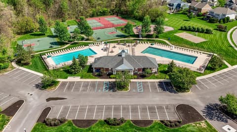 Aerial view at 14680 Hinton Drive, Fishers, IN