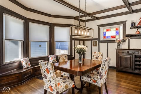 Dining room at 2114 Broadway Street, Indianapolis, IN
