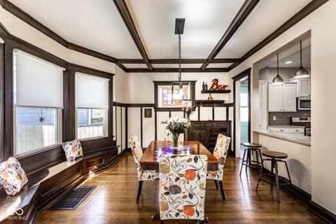 Dining room at 2114 Broadway Street, Indianapolis, IN