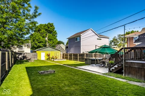 Yard at 2114 Broadway Street, Indianapolis, IN