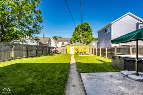 Yard at 2114 Broadway Street, Indianapolis, IN