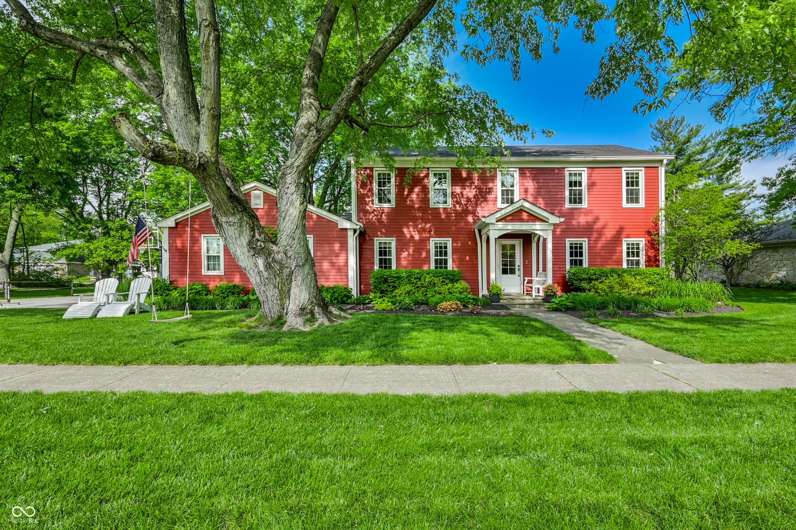 Front exterior at 7362 Marla Drive, Indianapolis, IN