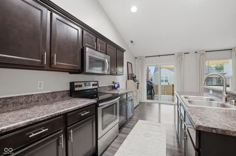 Kitchen at 5780 Blue Sky Drive, Whitestown, IN