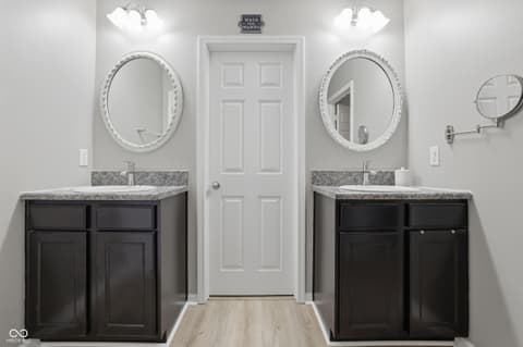 Bathroom at 5780 Blue Sky Drive, Whitestown, IN
