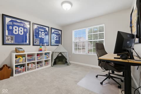 Bedroom at 5780 Blue Sky Drive, Whitestown, IN