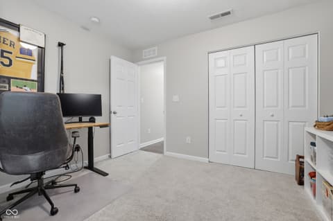 Bedroom at 5780 Blue Sky Drive, Whitestown, IN