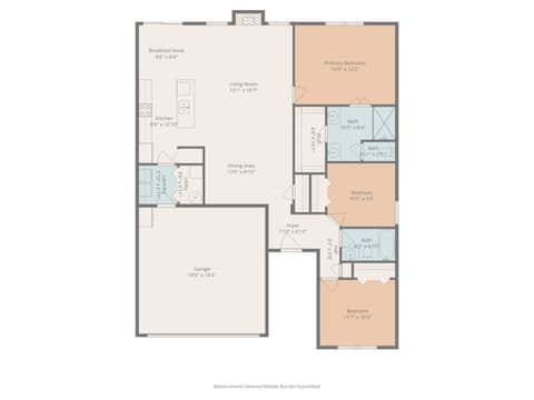 Floor Plan — 5780 Blue Sky Drive, Whitestown, IN