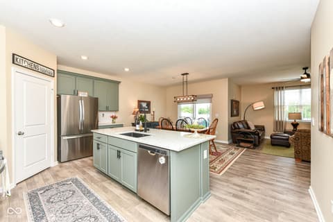 Kitchen at 7209 Parkstay Lane, Camby, IN