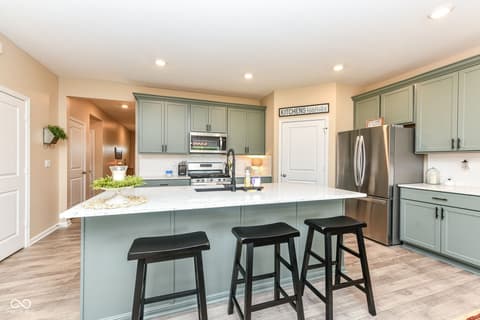 Kitchen at 7209 Parkstay Lane, Camby, IN
