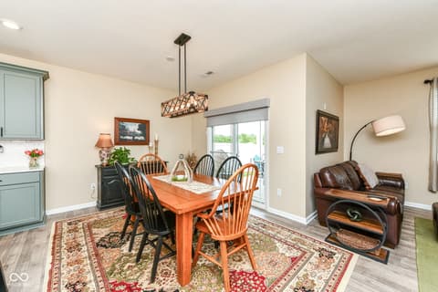 Dining room at 7209 Parkstay Lane, Camby, IN