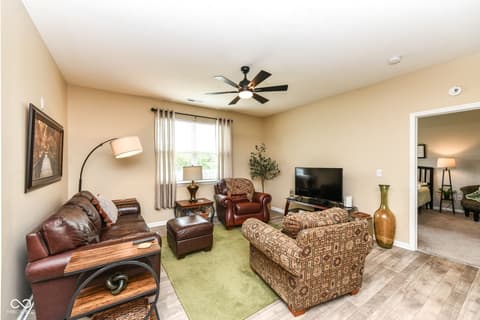 Living room at 7209 Parkstay Lane, Camby, IN