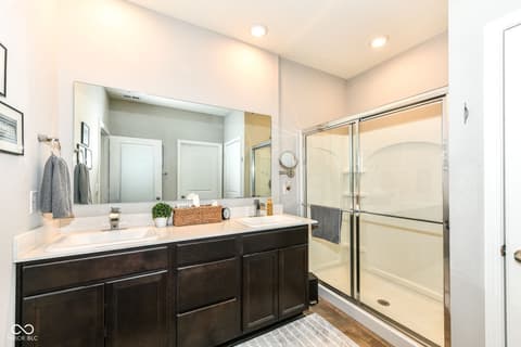 Bathroom at 7209 Parkstay Lane, Camby, IN
