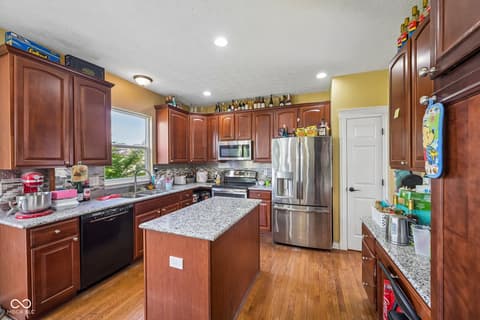 Kitchen at 511 Georgetown Road, Greenwood, IN