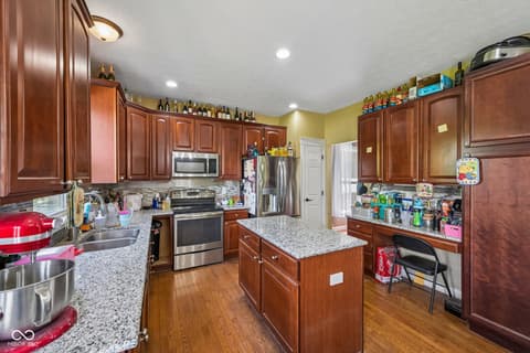 Kitchen at 511 Georgetown Road, Greenwood, IN