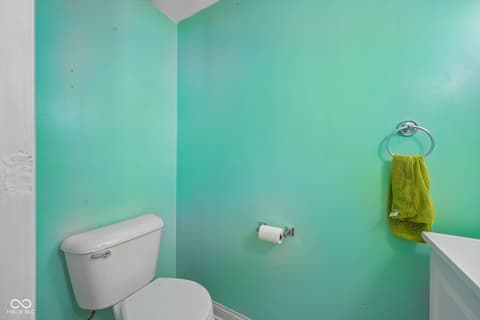 Bathroom at 511 Georgetown Road, Greenwood, IN