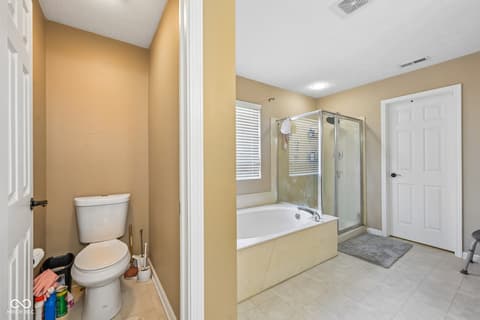 Bathroom at 511 Georgetown Road, Greenwood, IN