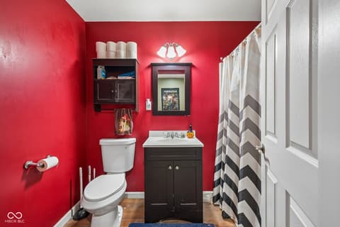 Bathroom at 511 Georgetown Road, Greenwood, IN
