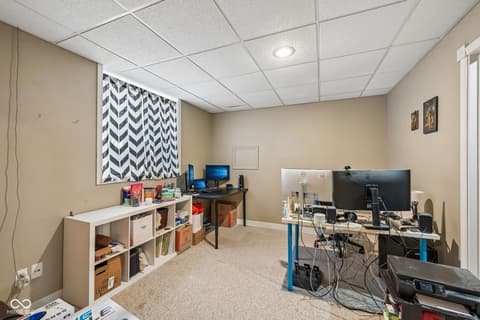 Home office at 511 Georgetown Road, Greenwood, IN