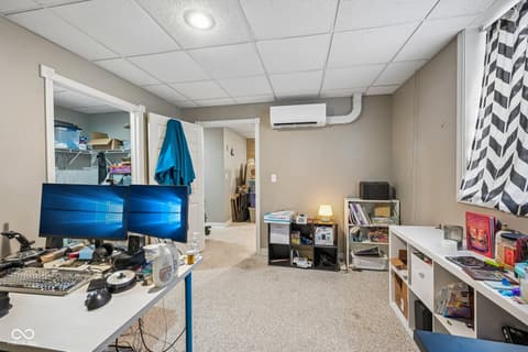Home office at 511 Georgetown Road, Greenwood, IN