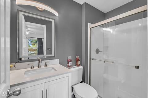 Bathroom at 33 Cottonwood Court, Greencastle, IN