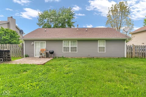 Backyard at 33 Cottonwood Court, Greencastle, IN
