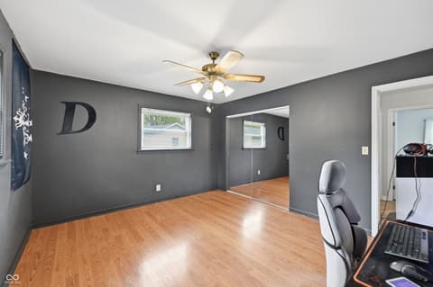 Home office at 6118 Nolte Street, Indianapolis, IN