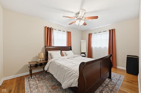 Bedroom at 6118 Nolte Street, Indianapolis, IN