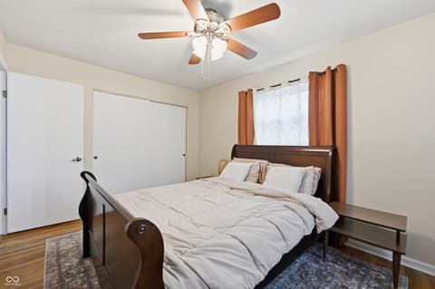 Bedroom at 6118 Nolte Street, Indianapolis, IN
