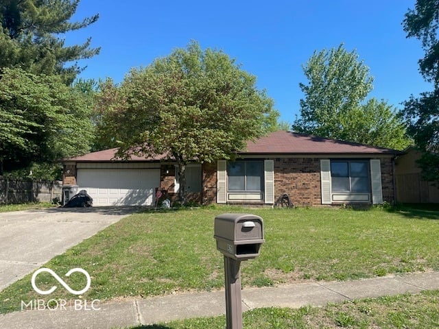 Front exterior at 520 Daffon Drive, Indianapolis, IN