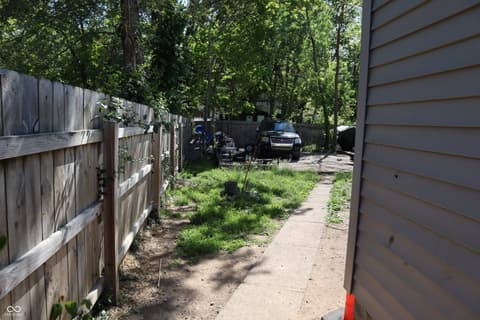 Yard at 3539 Brouse Avenue, Indianapolis, IN