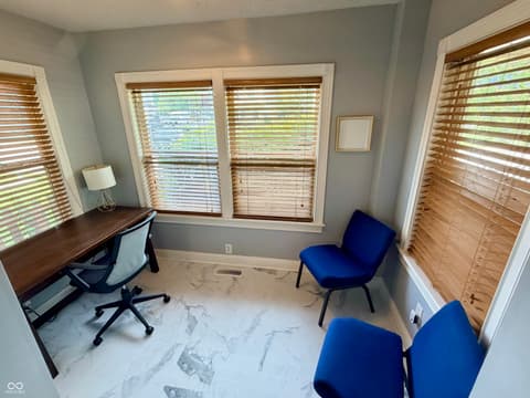 Home office at 1249 Union Street, Indianapolis, IN
