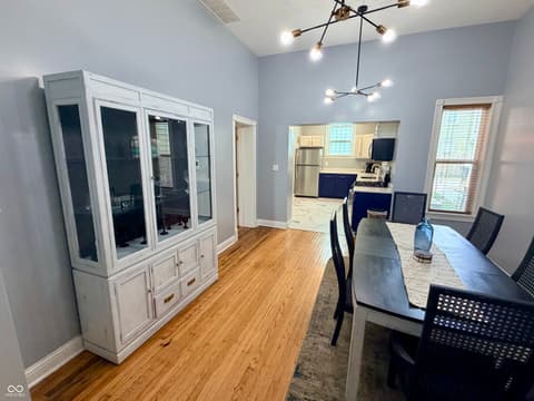 Dining room at 1249 Union Street, Indianapolis, IN