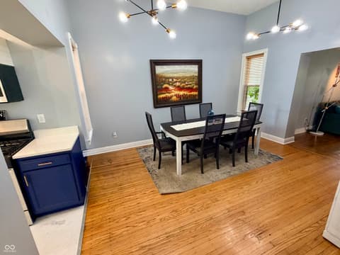Dining room at 1249 Union Street, Indianapolis, IN