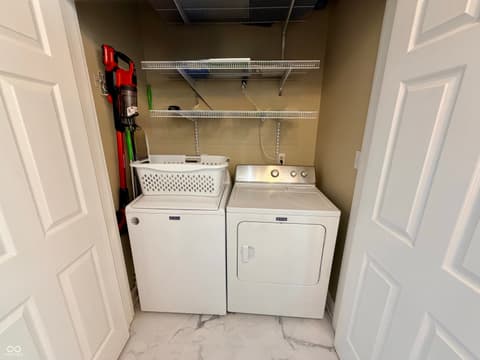 Laundry room at 1249 Union Street, Indianapolis, IN